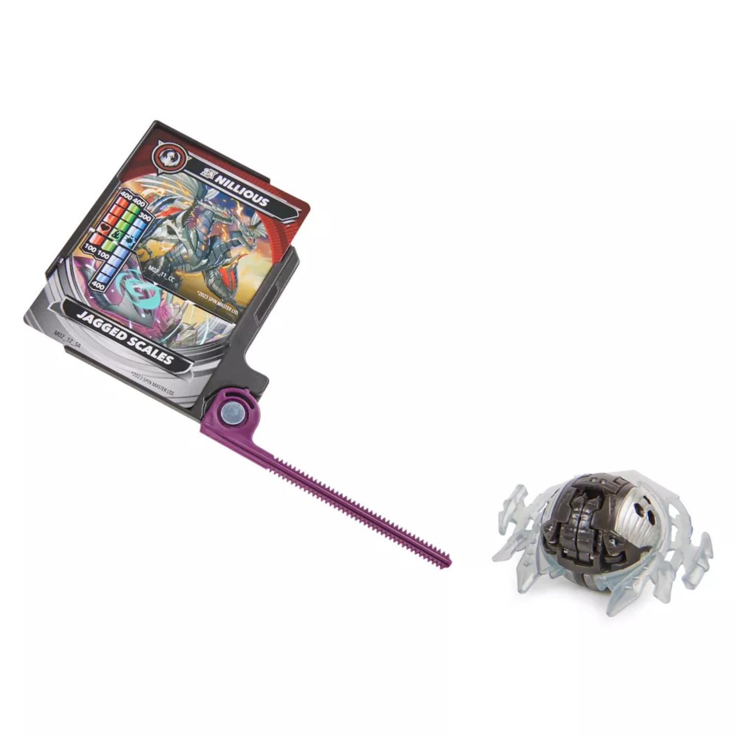 Bakugan Special Attack Nillious Dragonoid Trox 3 Pack Spinning Battle Figur Play
