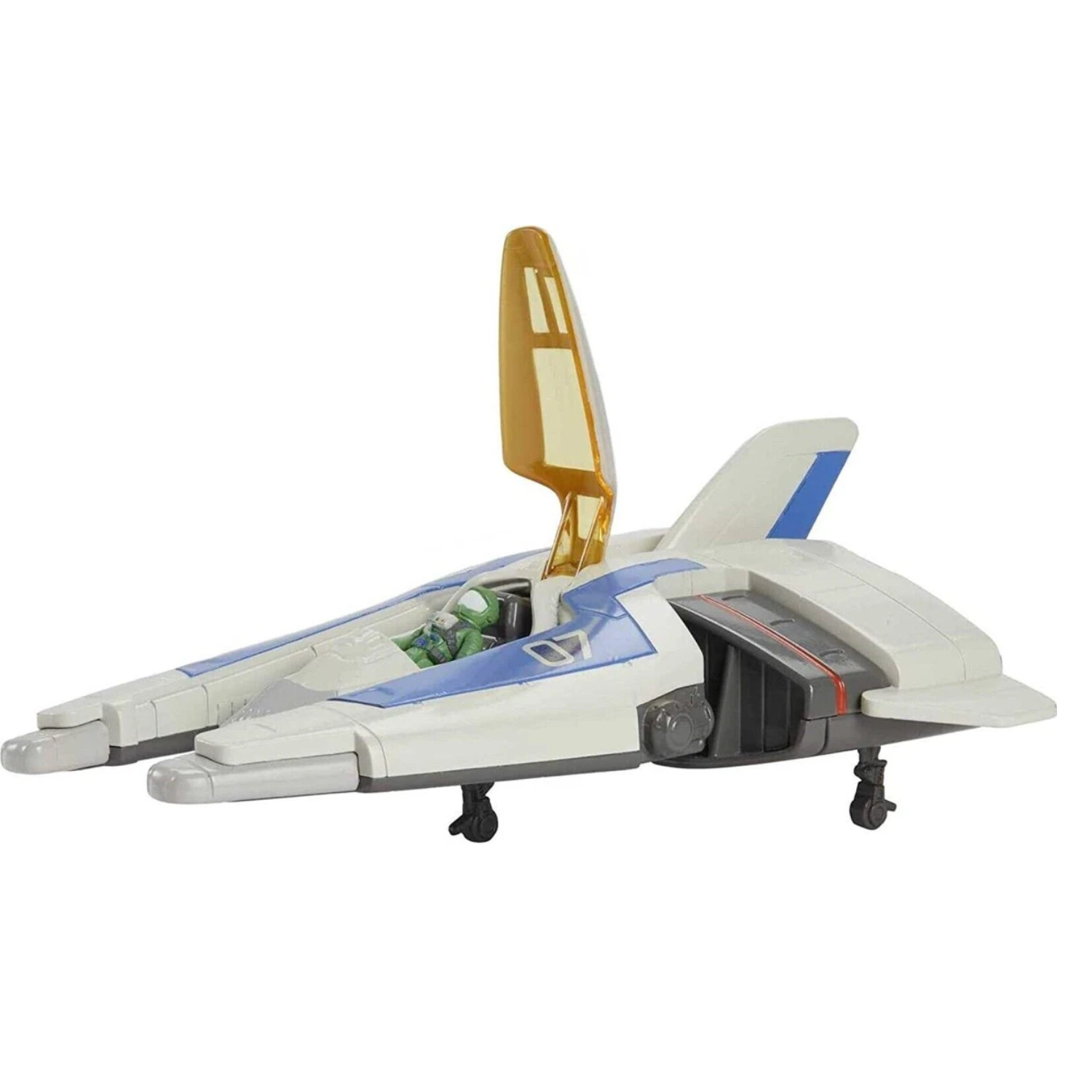 Disney Pixar Lightyear XL-07 Jet with Buzz Figure Hyperspeed Series Toy Gift
