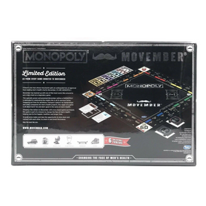 Monopoly Movember Limited Edition Board Game Ages 8+ Toy Play