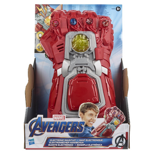 Marvel Avengers Endgame Red Infinity Gauntlet Electronic Fist Toy for Kids 5+