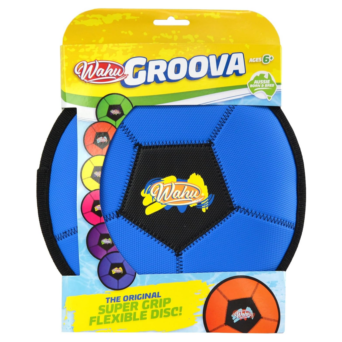 Wahu Blue Groova Flexible Flying Frisbee Disk New Toy Water Play Outdoor Play