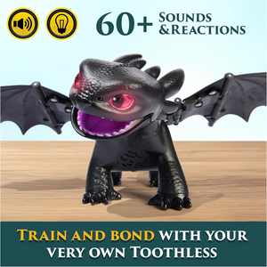 How to Train Your Dragon Tame Train Interactive Toothless 60+ Sounds New Toy