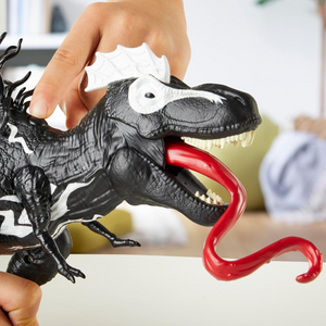 Spider-Man Venom Versus Venomsaurus Rex 16-Inch Action Dinosaur New Toy
