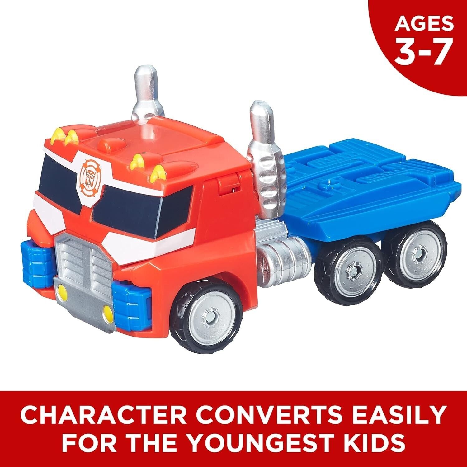 Transformers Energize Rescue Bots Optimus Prime Bot Ages 3+ New Toy Robot