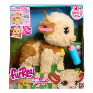 FurReal Friends Maggie the Feed and Follow Cow New Toy Play Gift
