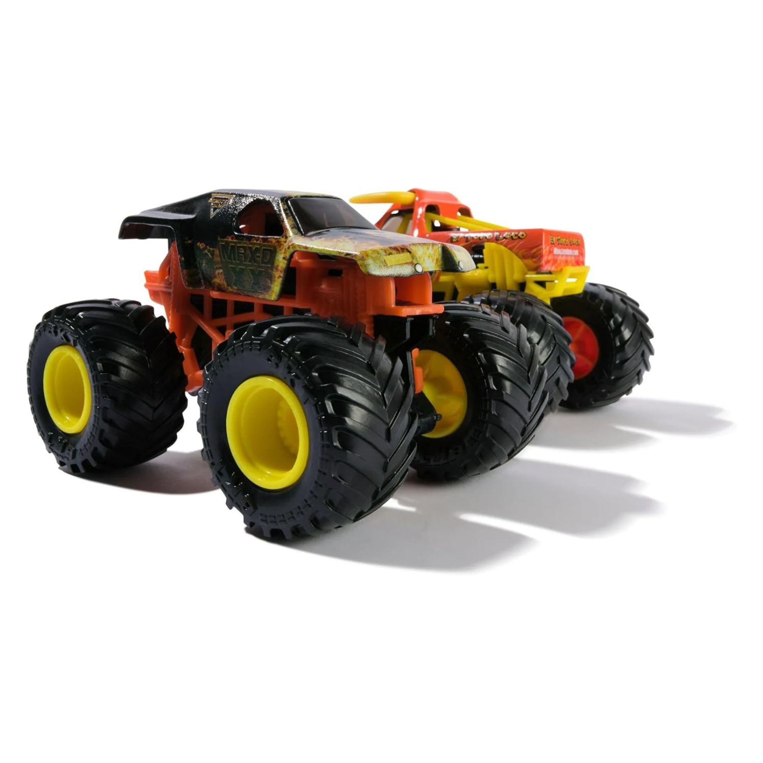 Monster Jam Series 33 Truck 2 Pack Max-D XX vs El Toro Loco Diecast Ages 3 Plus