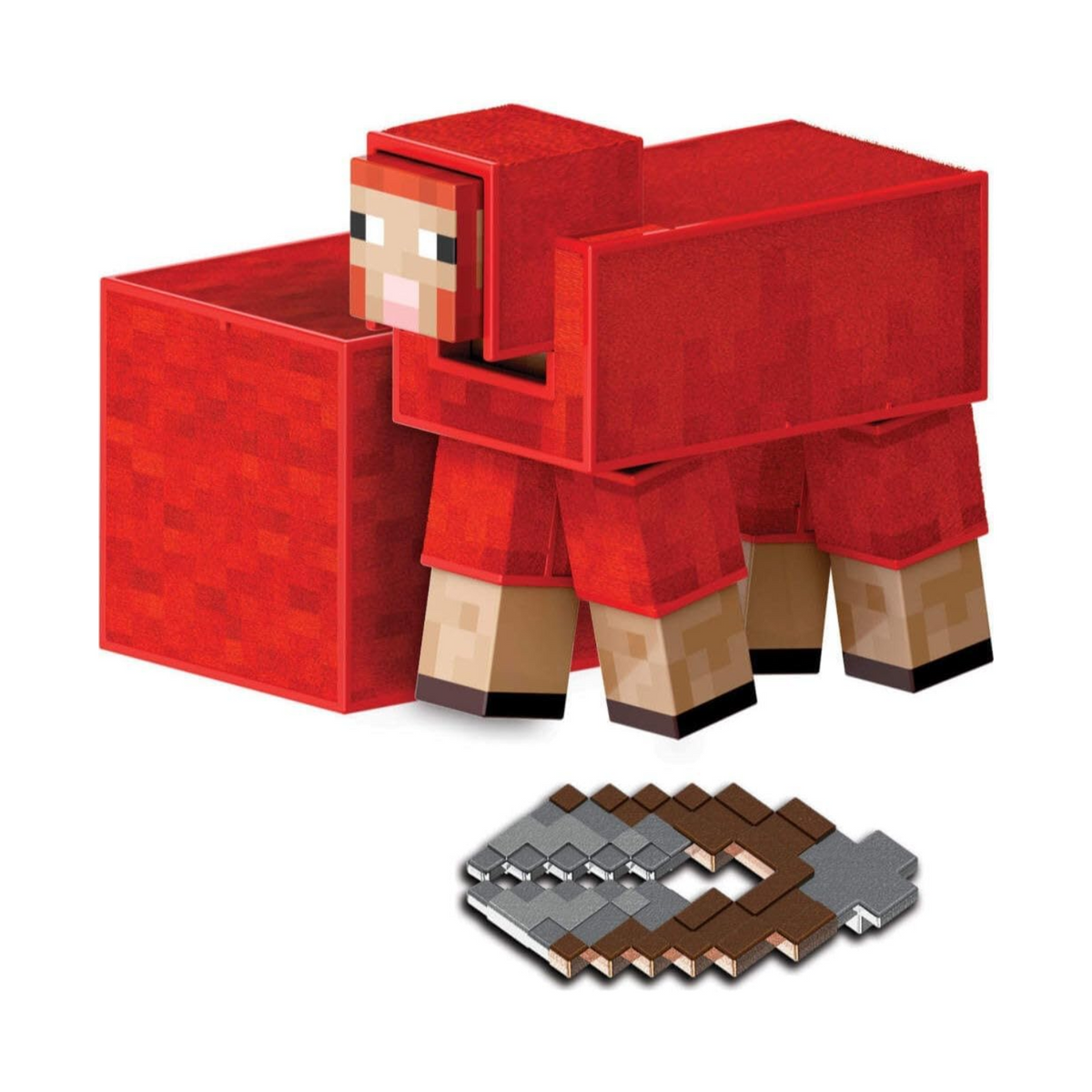 Minecraft Diamond Level Sheep Action Figure New Toy With Accessories