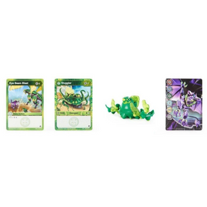 Bakugan Geogan Rising Collectible- Sluggler- Action Figure and Trading Card Game