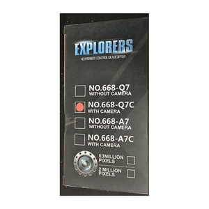 YUXIANG 668 Q7C 2.4G Mini Drone 2MP Quadcopter Plane Helicopter SD Card IR RC