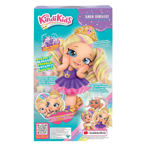 Kindi Kids Tiara Sparkles 10" Scented Doll with Wobble Head Removable Shoes