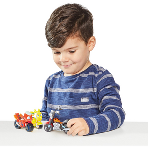 Ricky Zoom Maxwell Ricky & Scootio Bike Buddies 3 Pack Toy Motorbikes for Kids 3