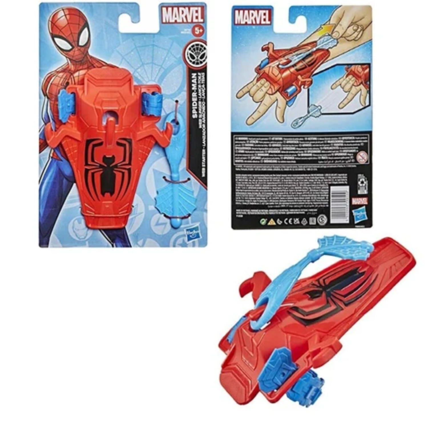 Marvel Role Play-Spiderman-Web Disc Blaster Claw