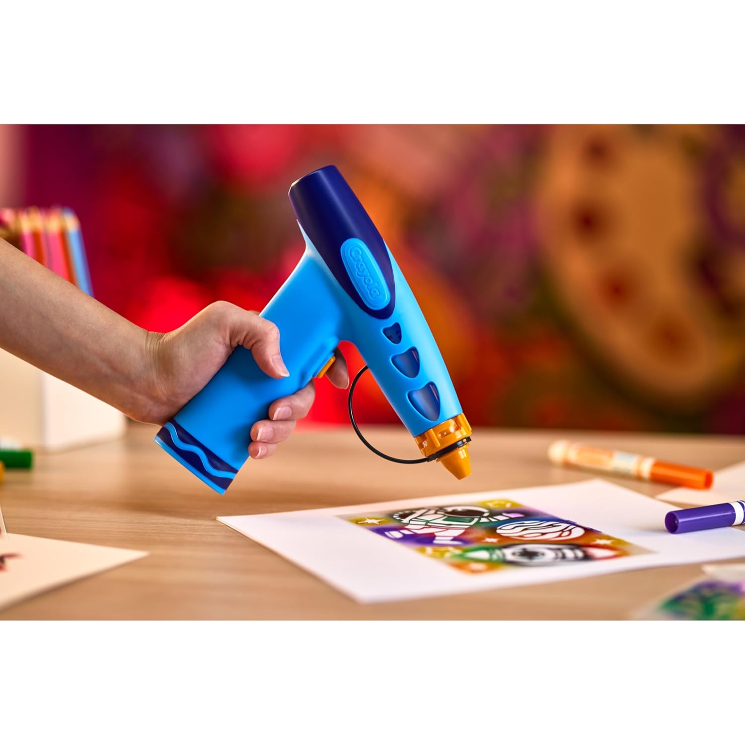 Crayola Marker Airbrush DIY Art Battery Operated New Toy Paint