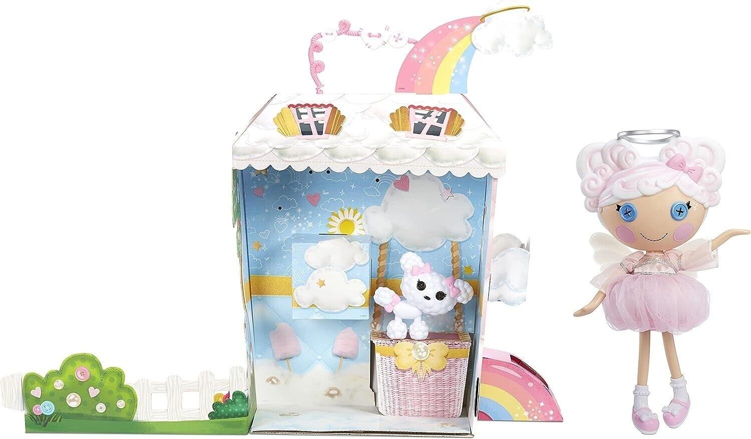 Lalaloopsy-cloud E.sky Large 13 Inch Doll Crumbs Sugar Cookie Pet Puppy Sky Play
