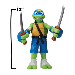 Tales of Teenage Mutant Ninja Turtles Giant Roll N Punch Leonardo Figure New Toy