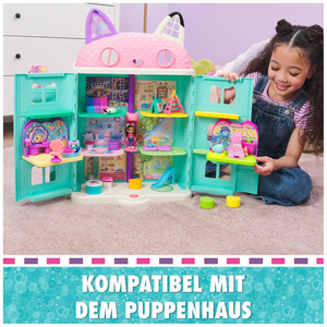 Gabbys Dollhouse Playset with Kitty Narwhal Gift for Girls Ages 3 and Up