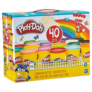 Play-Doh Fantastic 40 Pack Modeling Compound Set 20 Assorted Colors Arts Craft