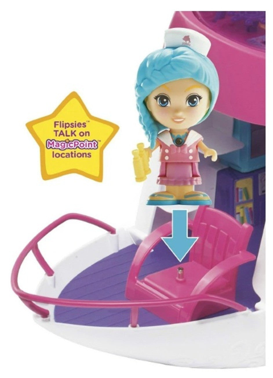 VTech Flipsies Sandy's House and Ocean Cruiser Dollhouse Castle Gift Water Boat
