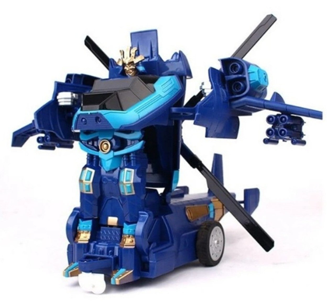 MZ Transforming Plane 2374P RC IR Robot Helicopter Car Race Remote Control Race