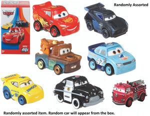 Disney Cars Mini Racers Minis Lightning Mcqueen Tow Mater Ages 3+ Brand New Toy