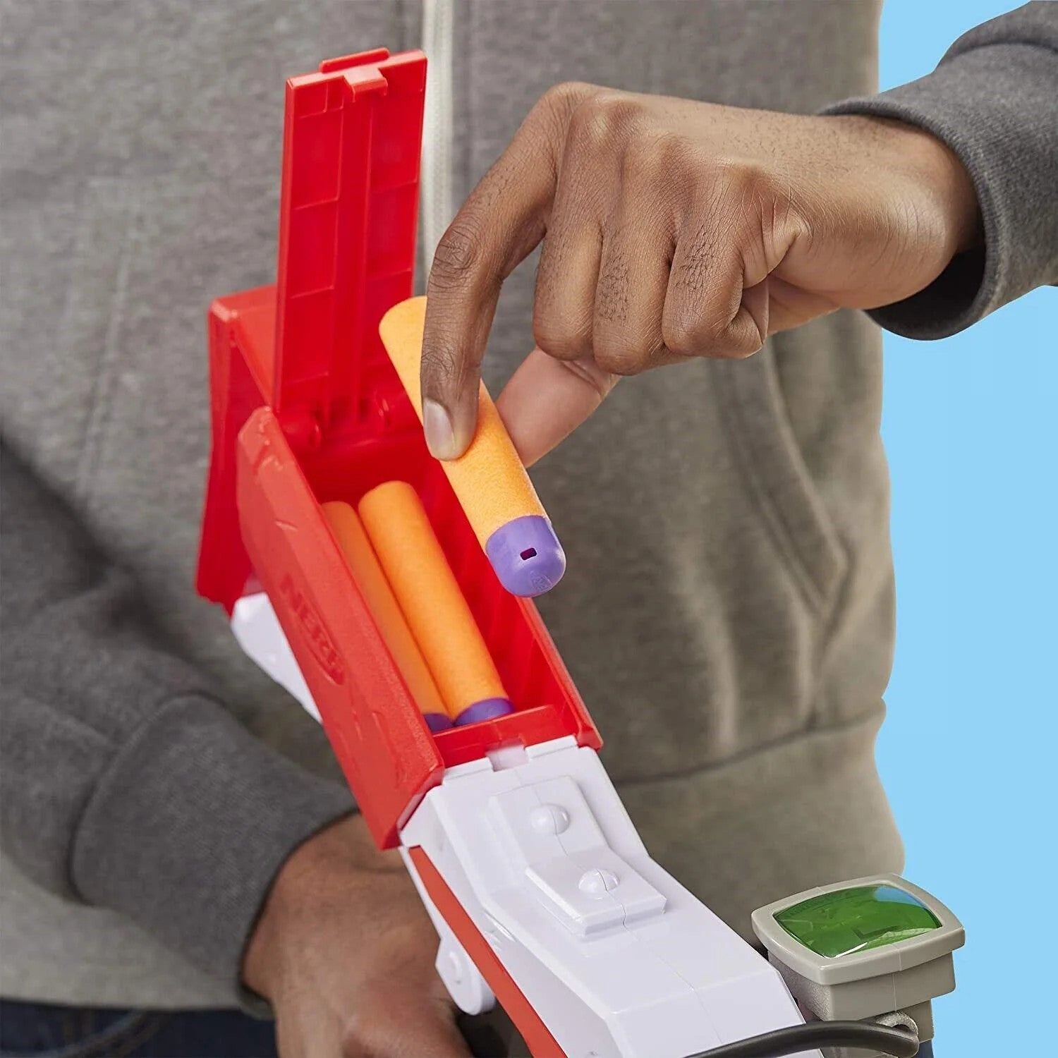 Fortnite TS-1- Nerf Mega Blaster Pump Action 8 Official Mega Darts Toy Gun Fire