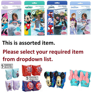 Wahu Arm Bands  Minnie Mickey Mouse Frozen Spidey Water Swim Play Swimming Gift