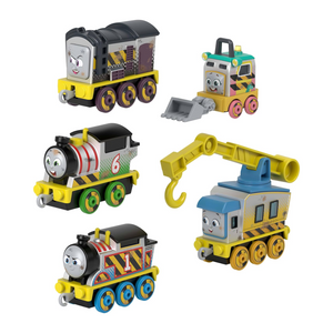 Thomas & Friends Construction Crew 5 Diecast Train Vehicle Set Push Along 3+