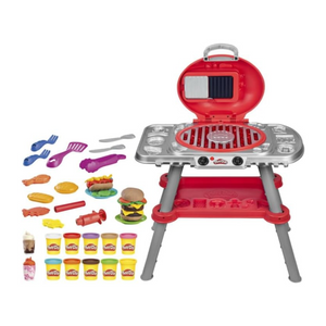 Play-Doh Sizzlin BBQ Grill Playset with Lights and Sounds