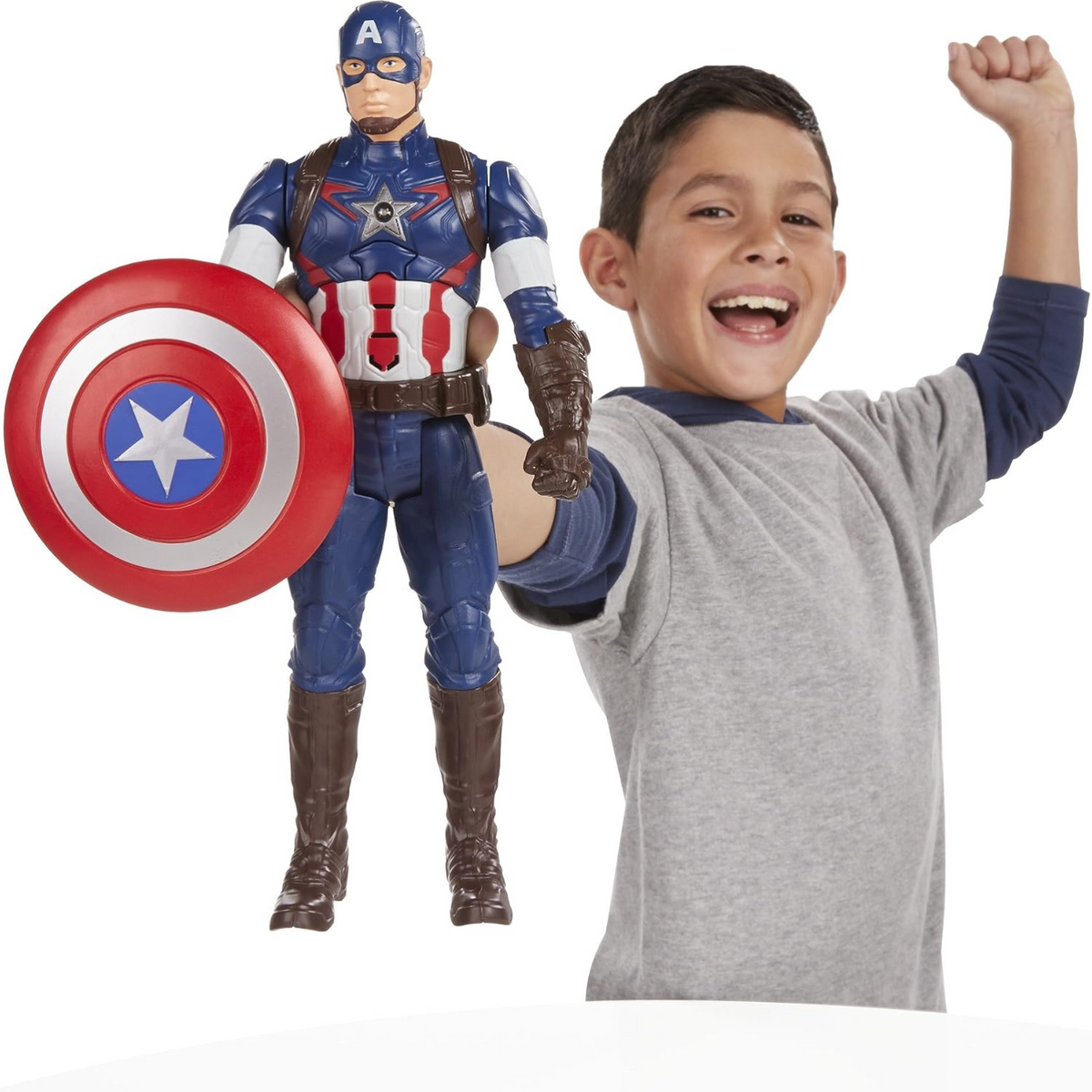 Marvel Avengers Age of Ultron Titan Hero Tech Captain America 12 Inch Figure