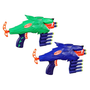 NERF Wild Wolfpack Dual Dart Blaster Set Kids – Easy Load, Lightweight, Ages 6+