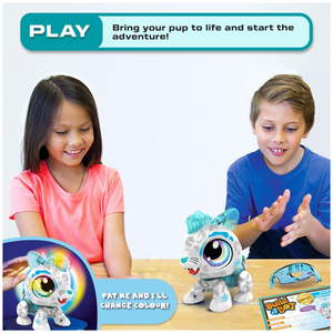 Build a Bot Build Your Own Interactive Pet Snow Leopard New Toy