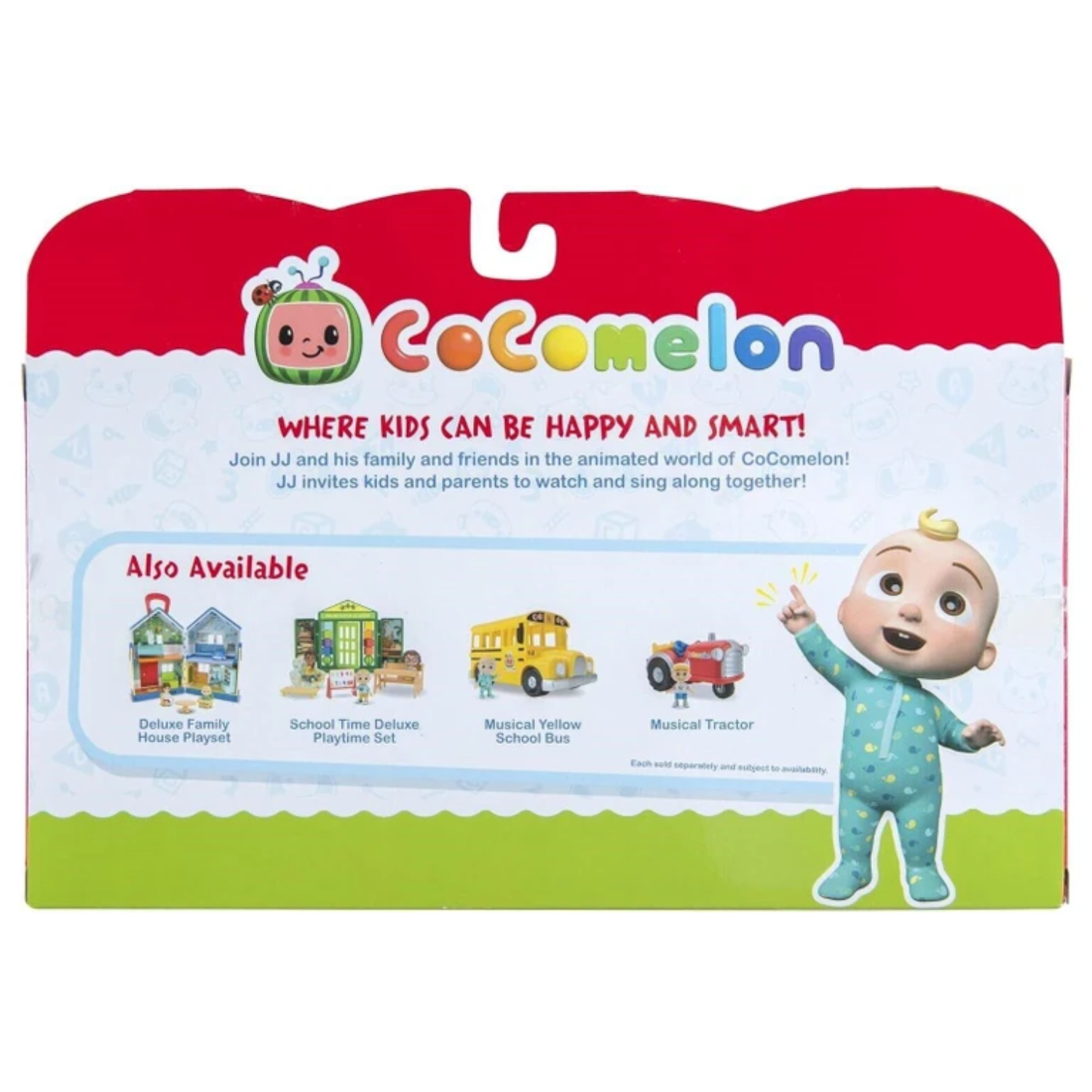 CoComelon 4 Figure Pack 3 Inch Figures JJ Tomtom Doll Play Gift Set