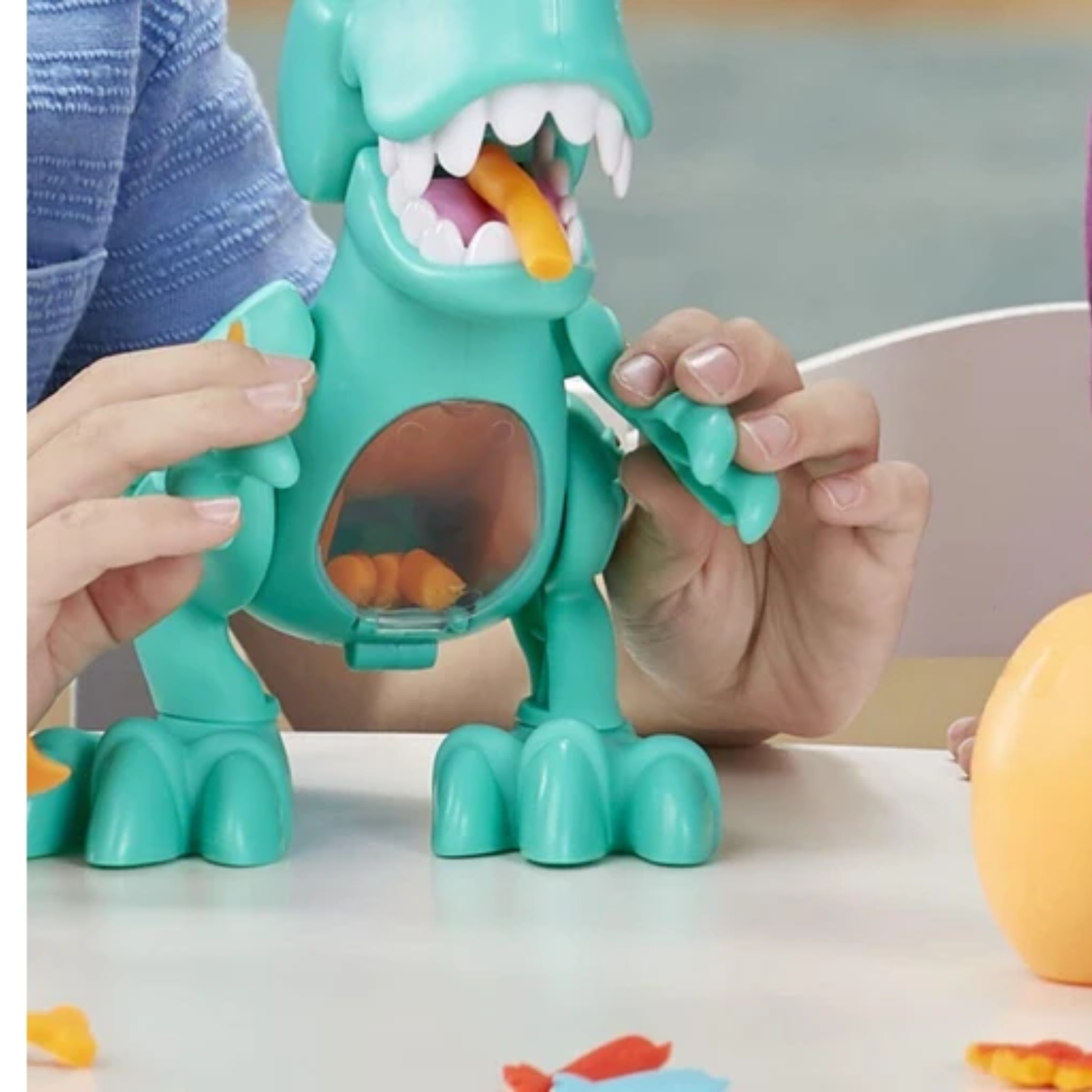 Play-Doh Dino Crew Crunching T-Rex Toy Dinosaur Ages 3+ Toy Dino Playdoh Egg Fun