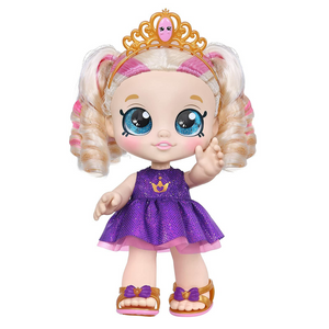 Kindi Kids Tiara Sparkles 10" Scented Doll with Wobble Head Removable Shoes