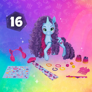 My Little Pony Misty Brightdawn 5.5" Styling Doll Toy With Accessories For Kids