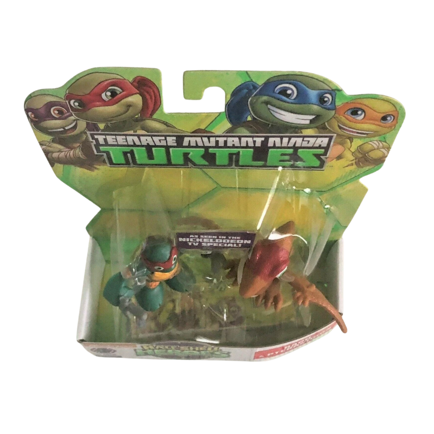 Teenage Mutant-Raphael with Pteranodon Ninja Turtles Pre Cool Half Shell Heroes