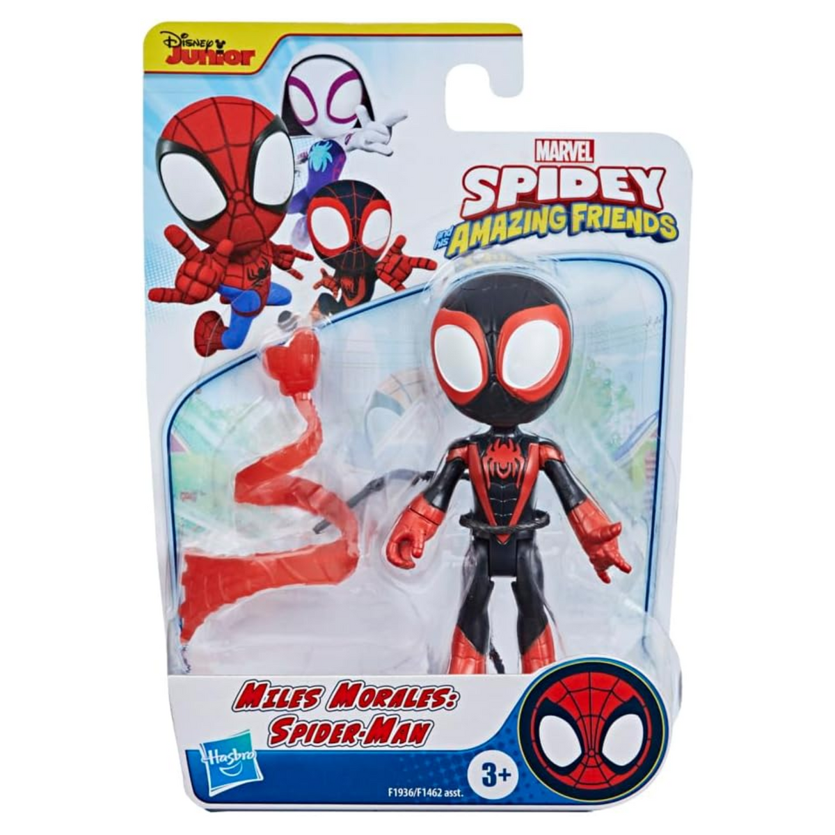 Spidey and His Friends 10 CM Miles Morales Spiderman With Accessory New Toy