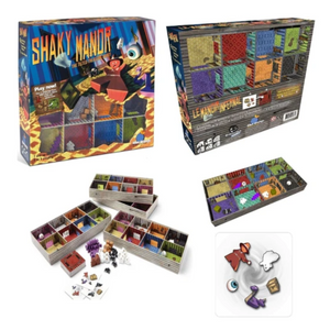 Shaky Manor The Tilted Treasure Hunt Kids Game Mansion Hill Board Ghost Snake