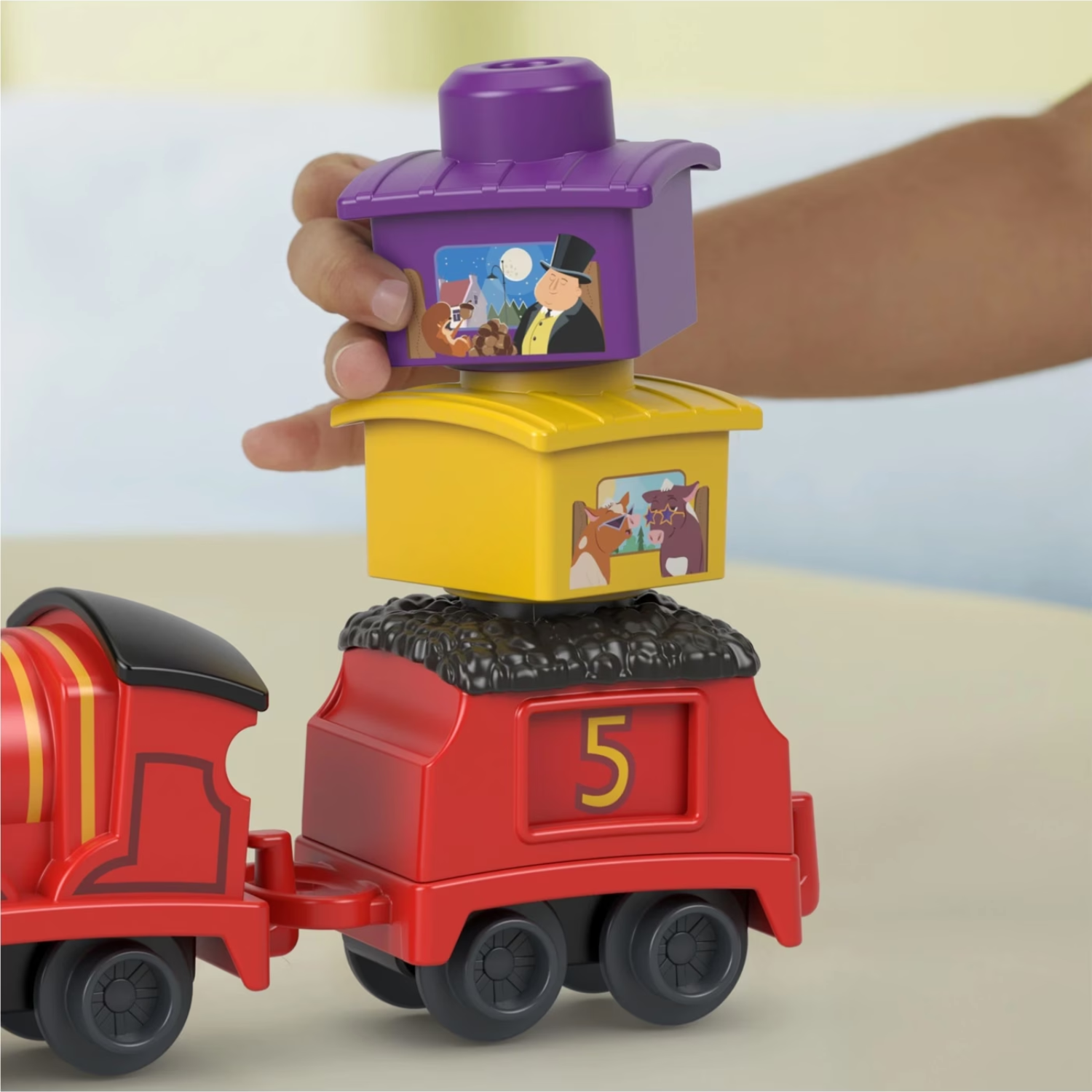 Thomas and Friends My First Knapford Station Train Set James Ramp Tunnel Play 2+