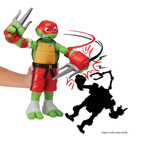 Tales of Teenage Mutant Ninja Turtles Giant Roll N Punch Raphael Figure New Toy