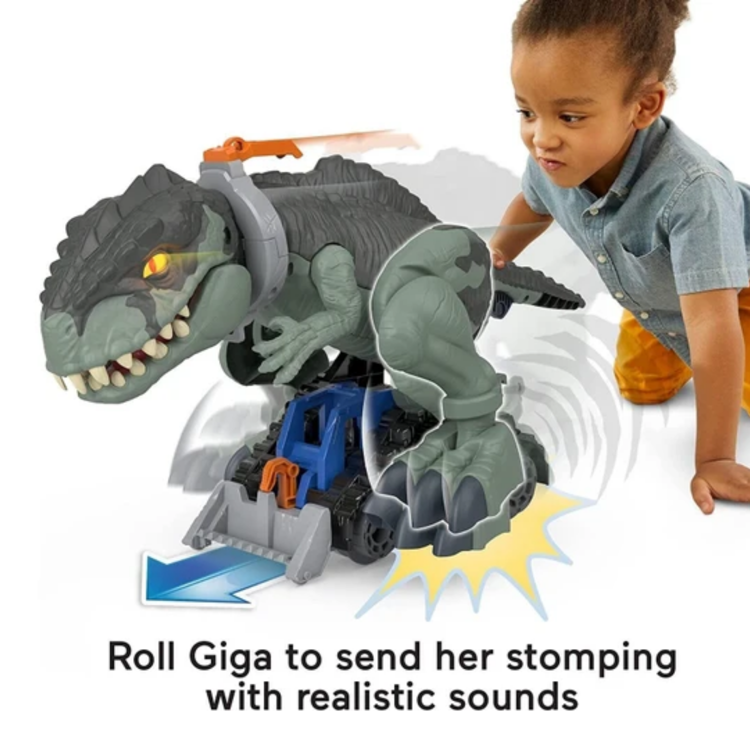 Fisher Price Imaginext Jurassic World Dominion Giga Dinosaur Ages 3+ Toy Dino