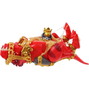 Treasure X Dino Dissection Action Figure T-Rex Dinosaur Gold Hunter Gear Armour