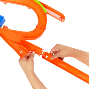 Hot Wheels Stunt Tracks Mid-Air Crash Collision Playset Ages 5+ New Toy