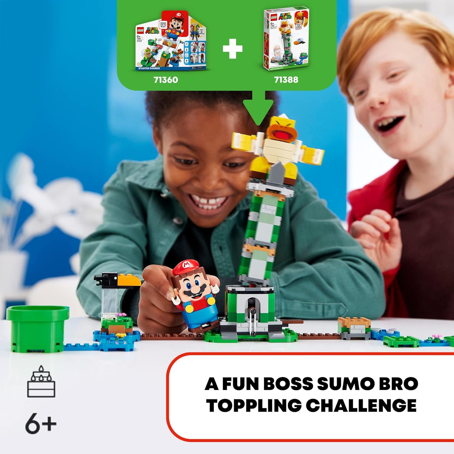LEGO Super Mario 71388 Boss Sumo Bro Tower Expansion Set – 231 Pieces