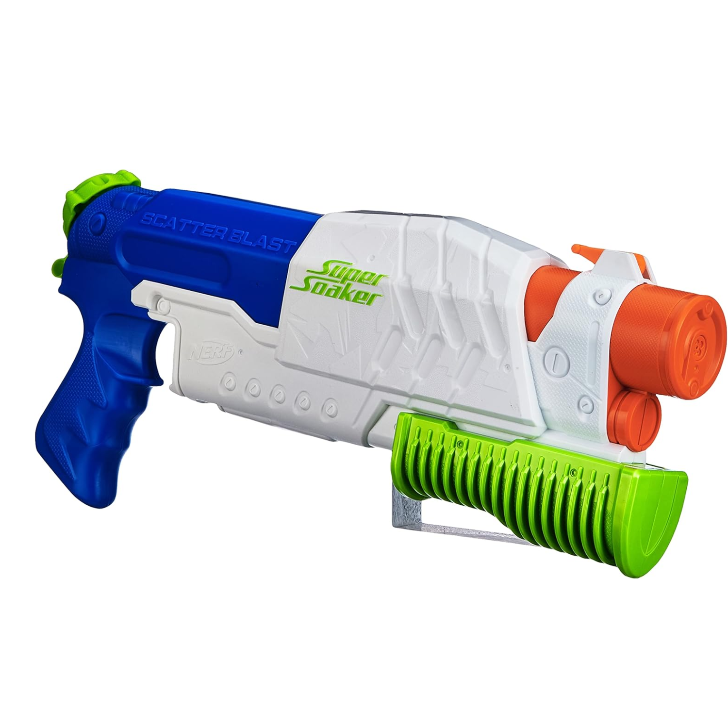 Nerf Super Soaker Scatterblast Water Blaster Pump-Fire 5-Stream Soaking Action