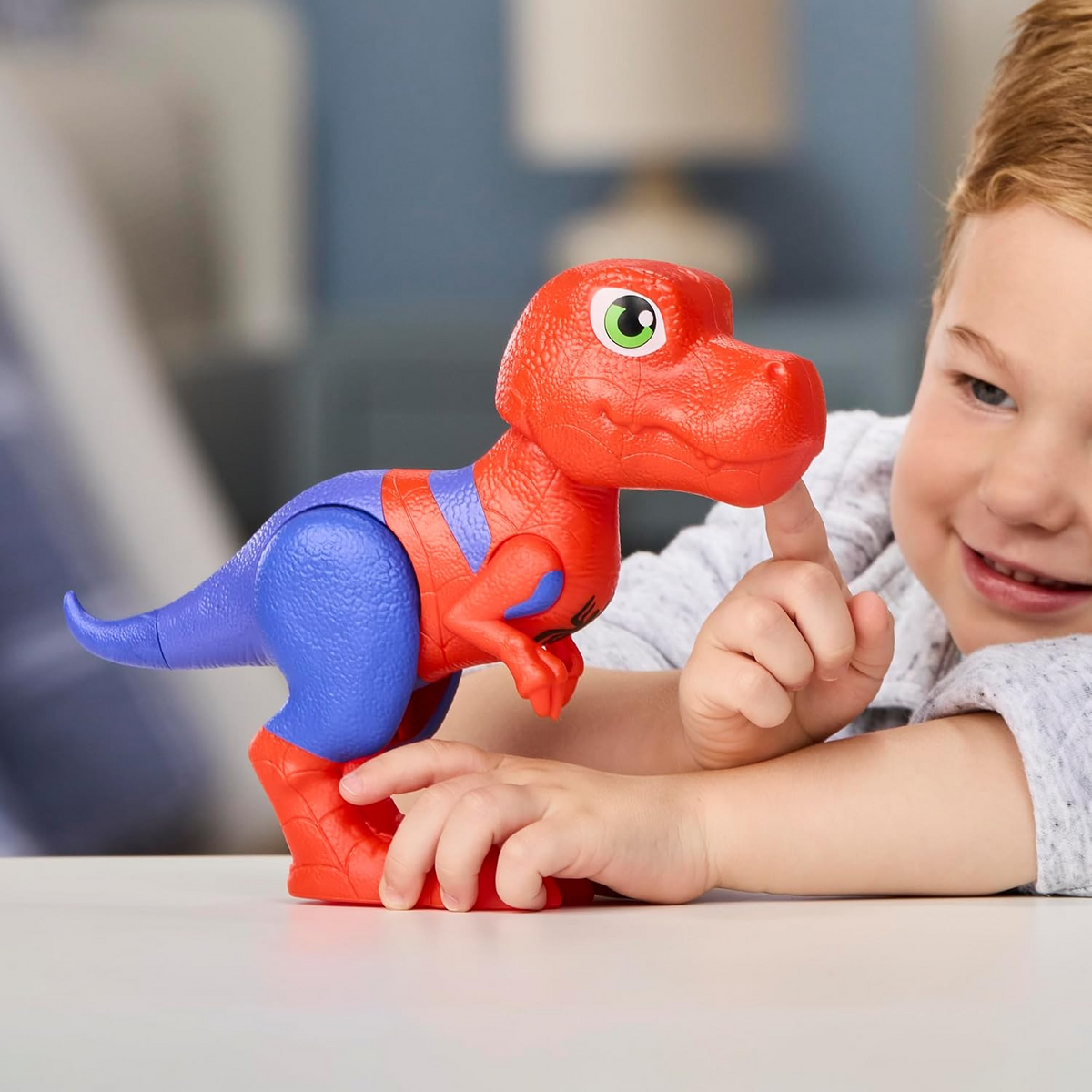 Spidey and His Amazing Friends 9-Inch Rex Supersized Dinosaur Figure