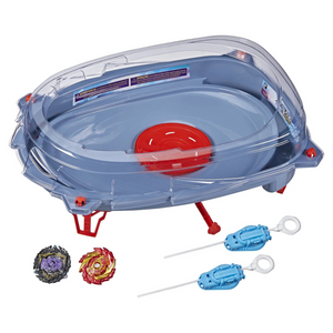 Beyblade Burst Speedstorm Motor Strike Stadium Set with 2 Tops and Launchers