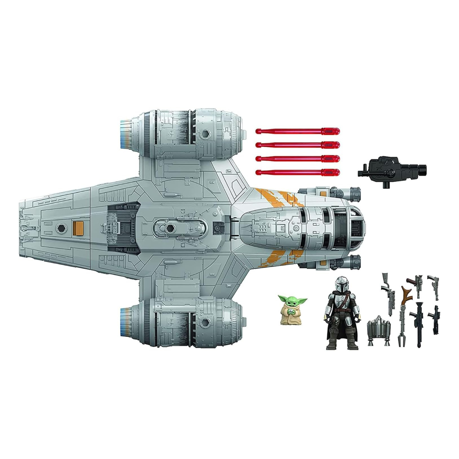 Star Wars Mission Fleet Razor Crest Vehicle with Mandalorian Figure for Kids 4 +