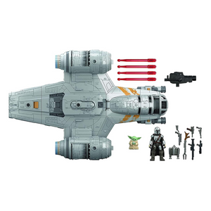Star Wars Mission Fleet Razor Crest Vehicle with Mandalorian Figure for Kids 4 +