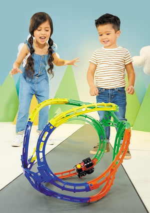 Little Tikes Learn & Play Tumble Train Toy with Lights and Sound Track Play Gift